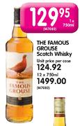 The Famous Grouse Scotch Whisky - 750ml