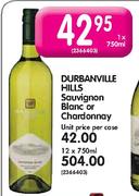 Durbanville Hills Sauvignon Blanc or Chardonnay - 750ml