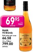 Paarl VS Brandy - 12x750ml