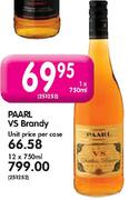 Paarl VS Brandy - 750ml