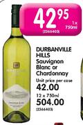 Durbanville Hills Sauvignon Blanc or Chardonnay - 750ml