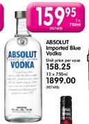 Absolut Imported Blue Vodka - 750ml