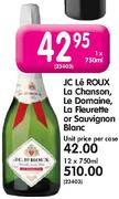 JC Le Roux La Chanson Le Domaine La Fleurette or Sauvignon Blanc - 750ml