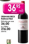 Graham Beck Railroad Red - 750ml