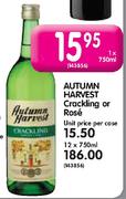 Autumn Harvest Crackling or Rose - 750ml