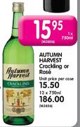 Autumn Harvest Crackling or Rose - 12x750ml