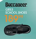 Buccaneer Girls School Shoes-Each