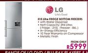 LG 315 Ltr Fridge Bottom Freezers