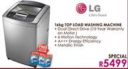 LG 16KG Top Load Washing Machine