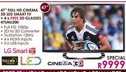 LG 47" Full HD Cinema 3D LED Smart TV (47LM6200)