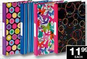 A4 Printed Ring Binder Assorted Design