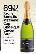 Krone Borealis Methode Cap CLassique Curve Brut-750ml