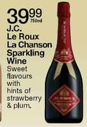 J.C Le Roux La Chanson Sparkling Wine-750ml