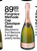 Pongracz Methode Cap Classique Rose-750ml