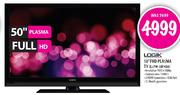 Logik FHD Plasma TV-50"(LLPM-50FHDA)