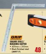 Grip Square Rule/Building Rafter-400mmx300mm