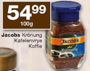 Jacobs Kronung Kafelenvrye Koffie-100g