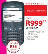 Nokia C3 (Black) 