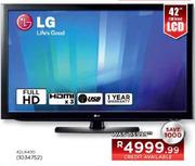 LG Full HD LCD TV-42"