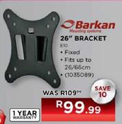 Barkan Bracket-26"