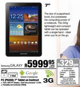 Samsung Galaxy P2 (P6200) 7" Tablet On Contract