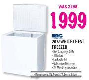 KIC White Chest Freezer-207 Ltr 