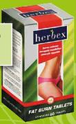 Herbex Fat Burn Tablets-60's