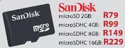 SanDisk microSD-2GB