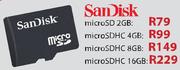 SanDisk microSDHC-16GB