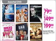 Assorted DVD-Source Code/Just Go With It/Unknown/Brides Maids/Bad Teacher/Hangover Part II Each