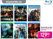 Assorted Blu-Ray Titles-Limitless/Harry Potter/Transformers/Cowboys Aliens/Red/Green Cantern Each