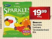 Beacon Sparkles Lekkers Verskeidenheide-400g Elk