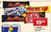 Nestle Chocolate Bars Assorted-5's