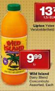 Wild Island Dairy Blend Concentrate Assorted, Each-1 Ltr