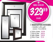 Manhattan Mirrors-500 x 700mm each
