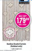Bamboo Beaded Curtain-900 x 1100mm