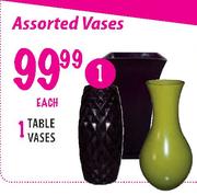 Table Vases-each