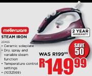 Mellerware Steam Iron 