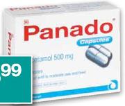 Panado Paracetamol Capsules-20's
