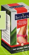 Herbex Fat Burn Tablets-60's