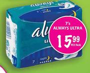 Always Ultra-7's Per Pack