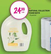 Natural Collection Foam Bath-Each