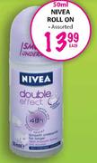 Nivea Roll On-50ml Each