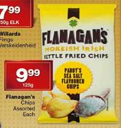Flanagan's Chips Assorted-125g