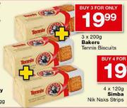 Bakers Tennis Biscuits-3x200g