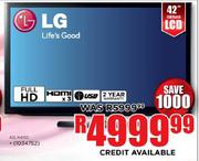 LG 42" (107cm) LCD TV (42LK430)