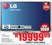 LG 60" (152cm) Plasma (PA5500) 