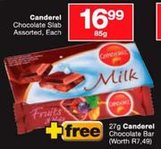 Canderel Chocolate Slab-85gm