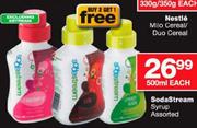 Soda Stream Syrup Assorted-500ml