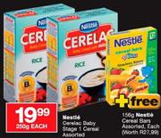 Nestle Cerelac Baby Stage 1 Cereal Assorted-250g